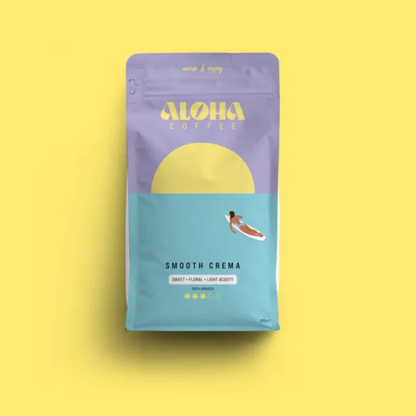 Aloha Coffee - Smooth Crema Espresso 500 Gramm