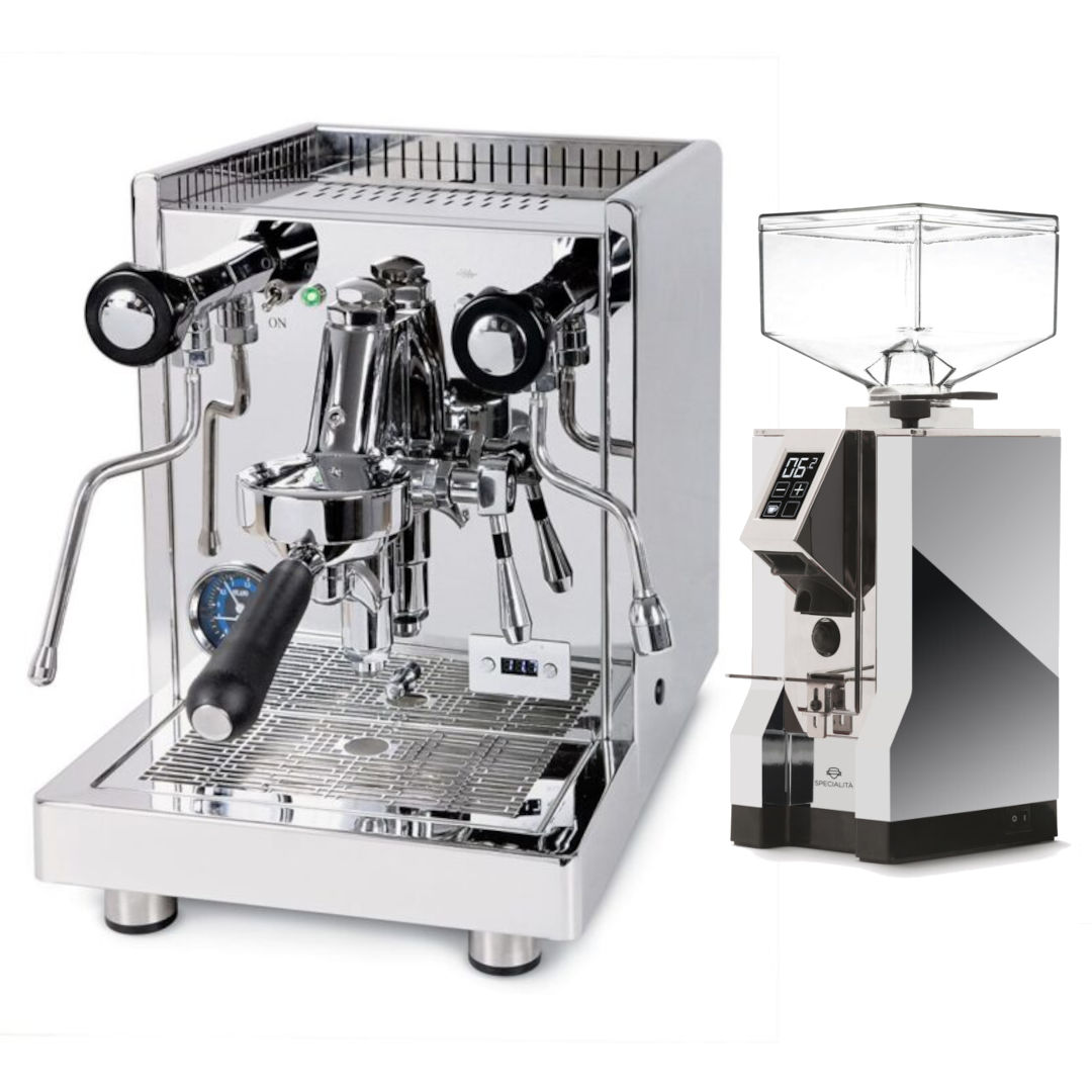 Quickmill 0985 Aquila PID + Espressomühle Eureka Mignon Specialita