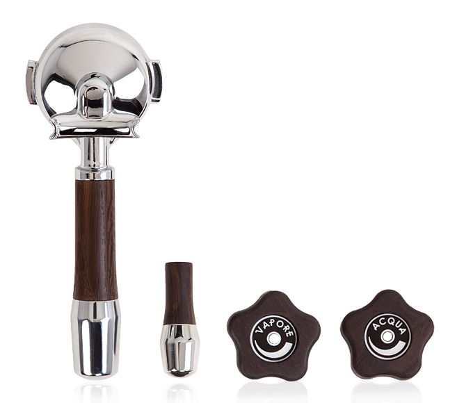 ECM Manufacture - Drehventil-Griffset - Smoked Oak