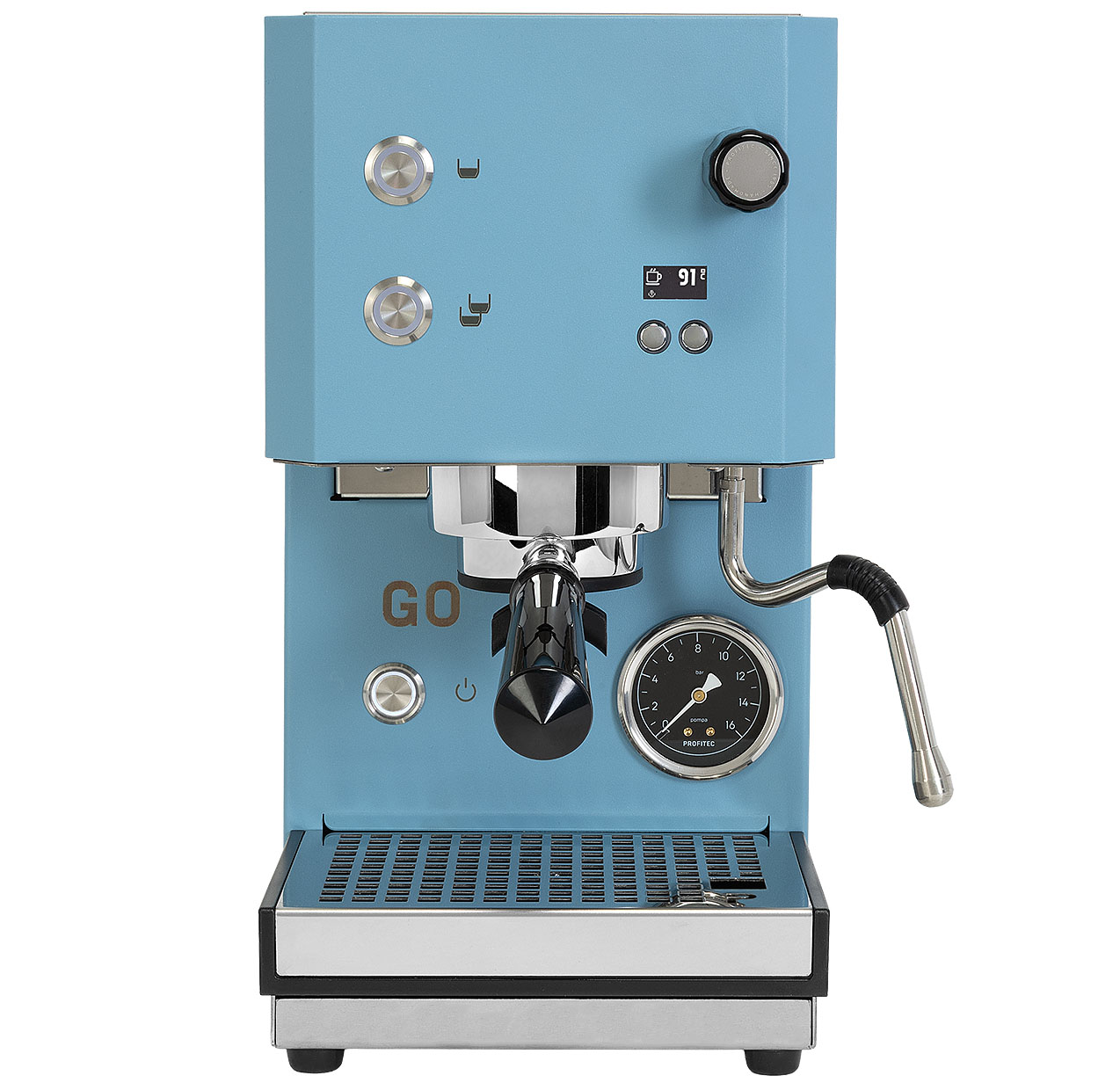 Profitec Go 2.0 Blau - Neue Version - Espressomaschine